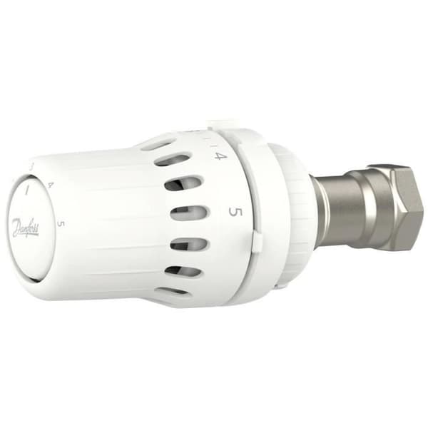 Danfoss React RA click mekaniskt termostathuvud - Vit - 015G3090 - 8 till 28 °C