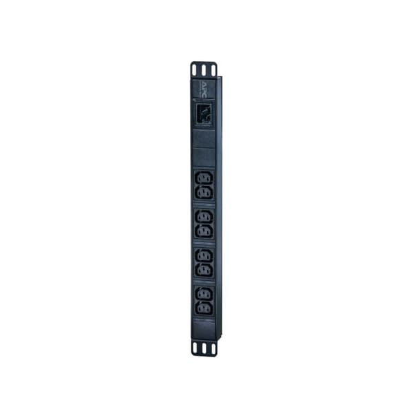 APC Easy PDU Basic 1U 16A 230V 8C13 - EPDU1016B Svart