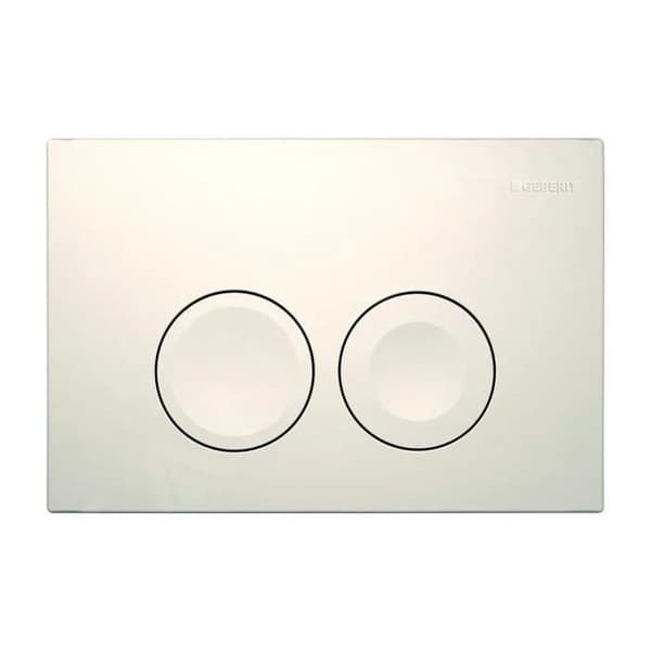 GEBERIT DELTA25 - TRIGGERPLATA, ALPIN VIT 115.125.11.5 11