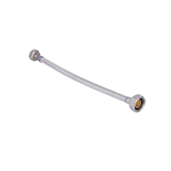 Reduktionsslange med WW-gevind, rustfrit stålarmeret Viper Plus 3/4"" - 1/2"" - L 30