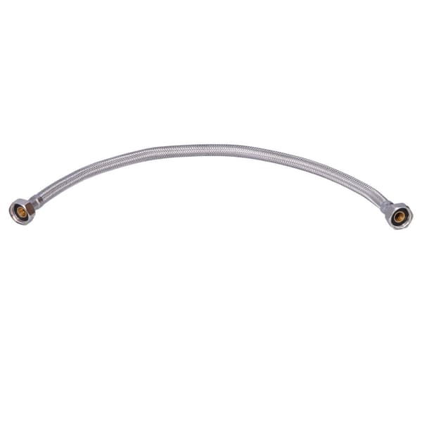 Viper Plus 1/2"" rustfri stålflettet WW gevindslange - L 50