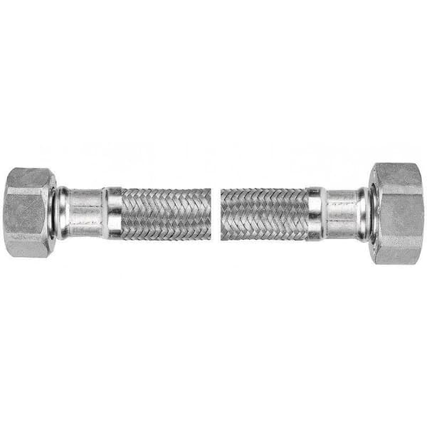 Stålflettet slange 30 cm 1/2 hun-han Online pakning