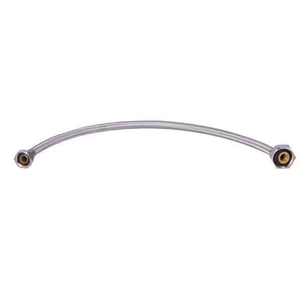 Reduktionsslange med WW-gevind, rustfrit stålarmeret Viper Plus 3/4"" - 1/2"" - L 50