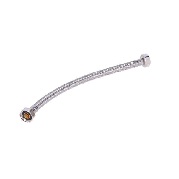 Viper Plus 1/2" rostfritt stålflätad WW gängad slang - L 30