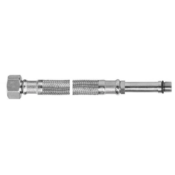 Stålflettet slange 40 cm 10x3/8" lang nippel stålflettet online