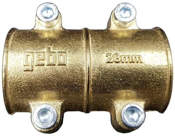 Reparationsklemme til kobberrør MD 28 mm