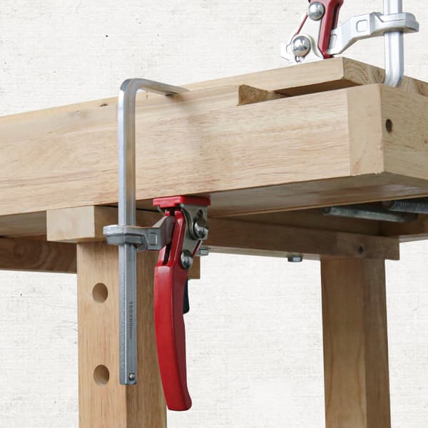 Ratcheting Bordklemme, Hurtigfrigivelsesdesign, Høj Klemkraft