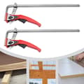 Miniatyrbillede 2 af 4: Woodworking Track Clamp, Hurtigfrigivelsesmekanisme, Stærk Klemkraft