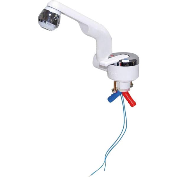Barwig 20000-230 Engreppsblandare Slanganslutning 10 mm Vit, Krom