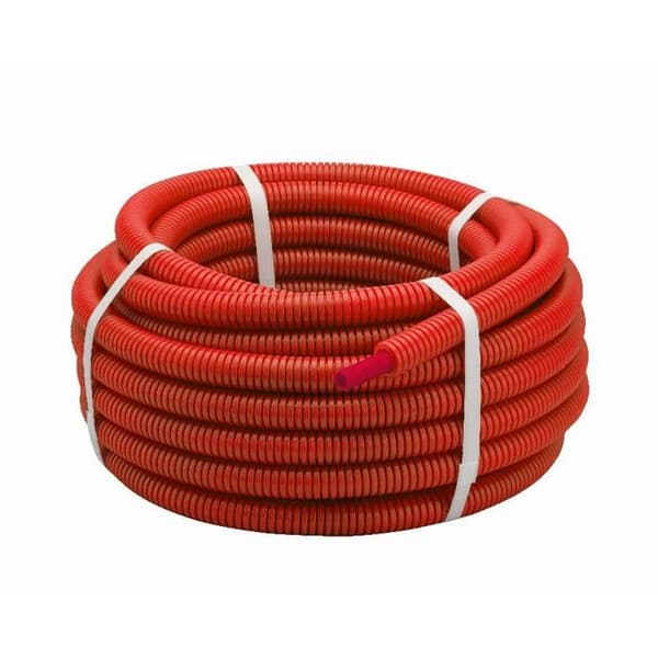 Krona Röd Mantlad PER Tube Ø16 - Längd 25 meter NOYON &amp; THIEBAULT