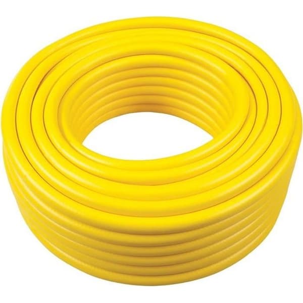 Förstärkt PVC-trädgårdsslang - SILVERLINE - 30m - 3 skikt - Böjtålig - Gul