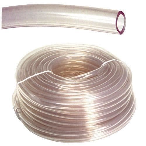Transparent rörnivå 4x6 mm. Rulla 50 meter