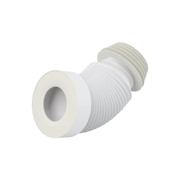 Flexibelt WC-rör - DN40 - Längd från 200 till 520 mm