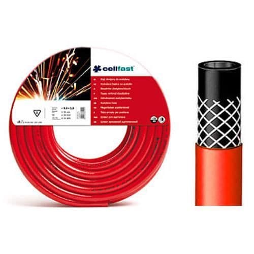 Högkvalitativ tryckbeständig acetylensvetsslang cellfast slang 50m 9,0x3,0mm