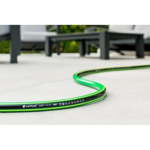 Trädgårdsslang - 1-2" - 20m - Cellfast Green ATS2™ - 5 lager - resistent mot UV-strålar och alger