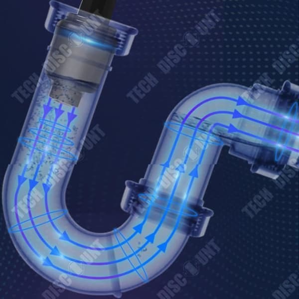 TD® Avloppsrör muddra toalett sugverktyg toalettblock en tunna ventilation kök artefakt plast pump