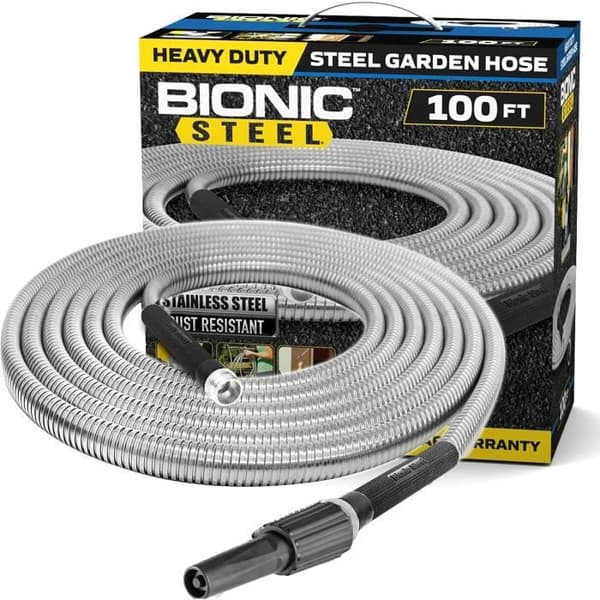 Bionic Steel 100 fot rostfritt stål trädgårdsslang