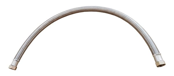 Stålflätad slang 3/4"" GW/GW, längd 60 cm