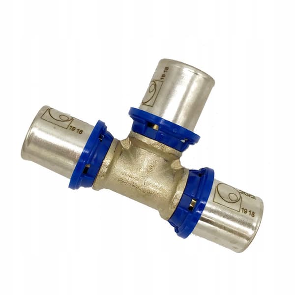 PEX T-stykke 20X16X16 Krympet Radopress rørlevetid