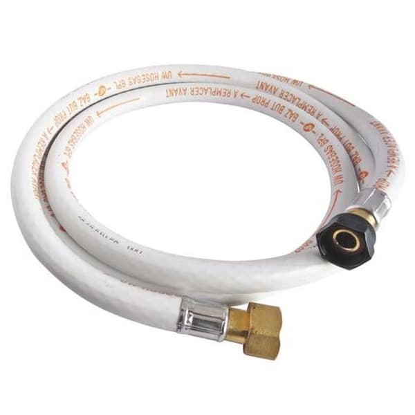 Flexibel gummi BUTAN / PROPAN - Längd 1,5 meter - Livslängd: 10 år
