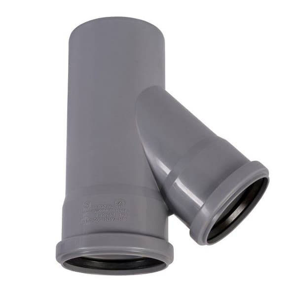 Tuyau - rör - flexibel Magnaplast - 11780 - Tee 67° inre avloppsvatten HETA 110mm ()