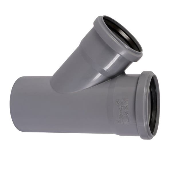 Tuyau - rör - flexibel Magnaplast - 11780 - Tee 67° inre avloppsvatten HETA 110mm ()