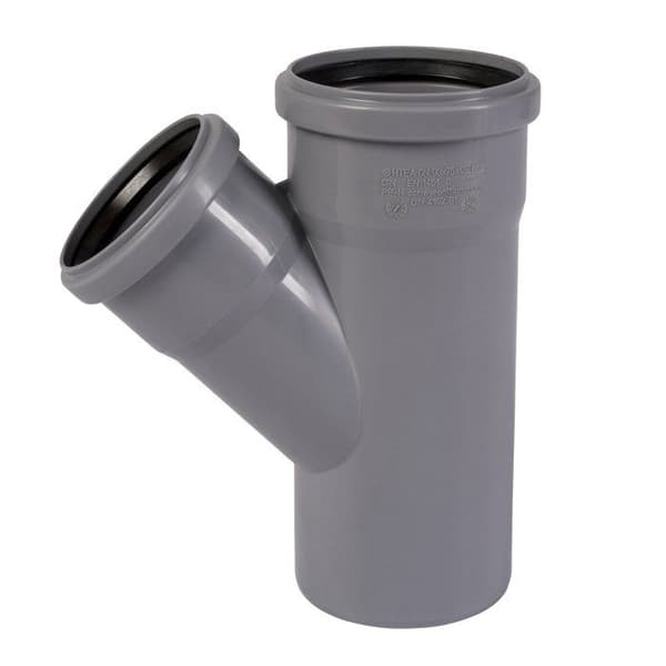 Tuyau - rör - flexibel Magnaplast - 11780 - Tee 67° inre avloppsvatten HETA 110mm ()