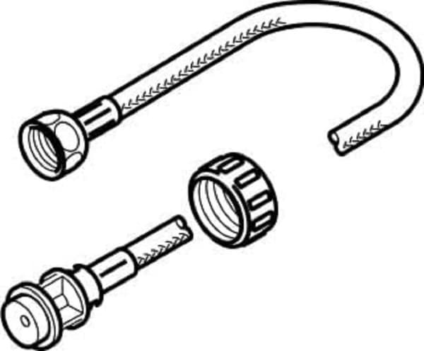 Rör - slang - flexibel Geberit - 240.138.00.1 - Flexibel anslutning med kopplingsmutter ()