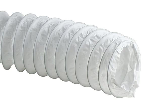 Steinberg14 80mm / 1m Avloppsrör för Luftkonditionering, Torktumlare, Fläkt - Flexibelt PVC-rör