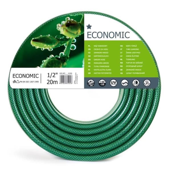 Trädgårdsslang 3/4" - Ekonomisk 10-030 - längd 20m