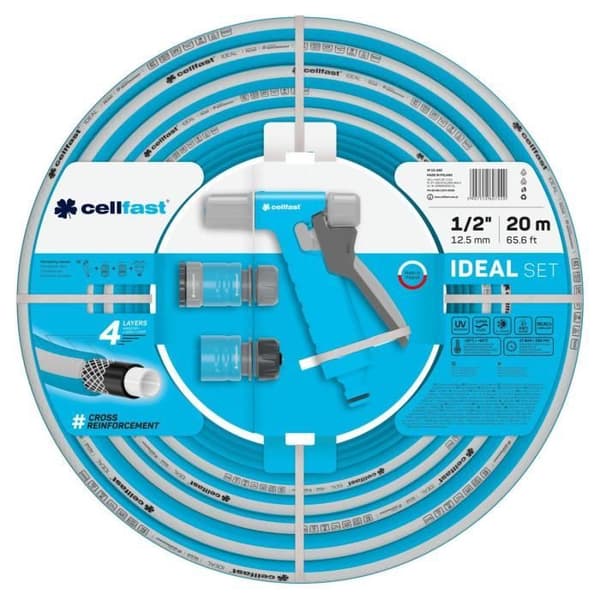 Cellfast IDEAL bevattningssats 10-280 1/2" 20 m