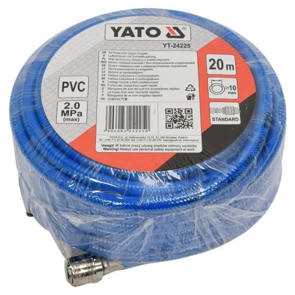 YATO Luftslang 20m PVC YT-24225