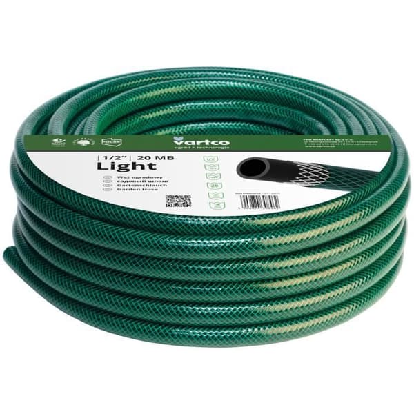 Vartco Light 1/2" flexibel 3-lagers 15m trädgårdsslang