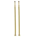 Pikkukuva 3 / 4: Kullanvärinen letku nailonpunoksella 3/8"xM10, pituus 80 cm - 2 kpl.