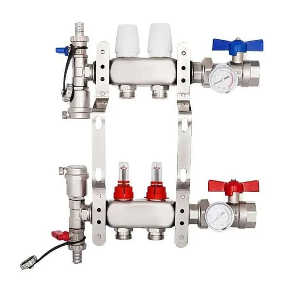 1/2" 1,4 GPM 2-portars PEX-grenrörssats, högkvalitativt material, smart kontroll, stark kompatibilitet, enkel installation