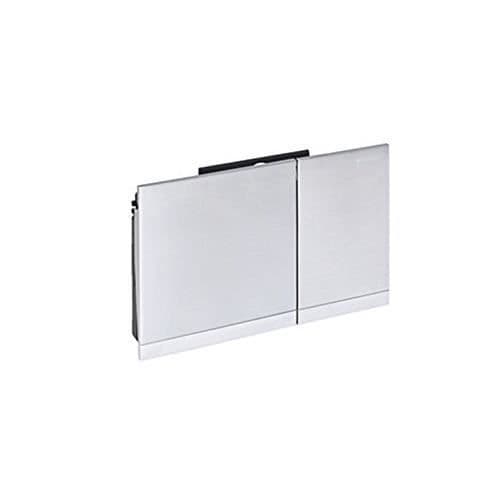 Geberit 8026523 Täckplåt sigma 60 115.796.gh.1 för inbyggd spolningssystem 320, 2 spolmängder.