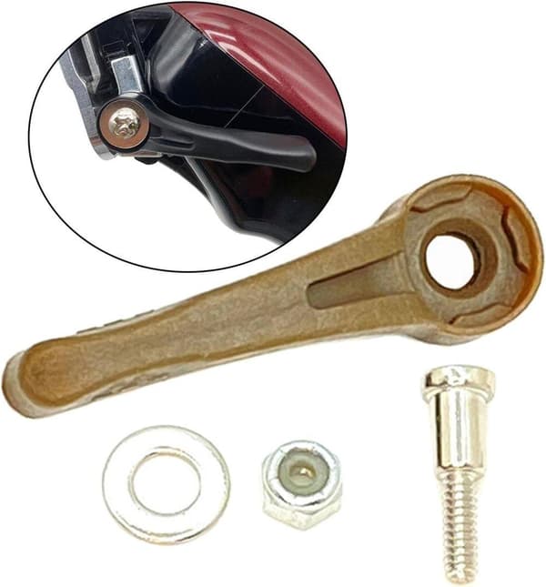 Bladjusteringsspak Professional för 8148 8591 Reparation av hårtillbehör Hårklippningssats, brun
