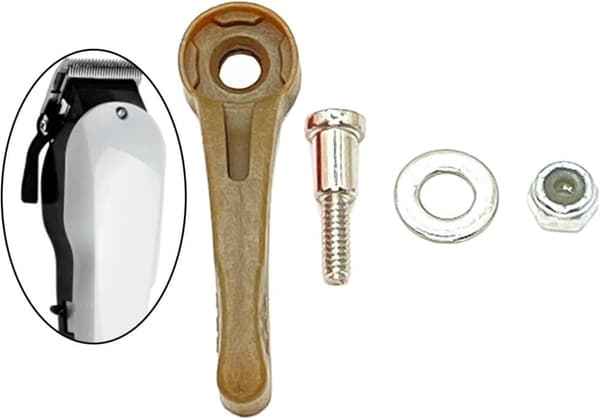 Bladjusteringsspak Professional för 8148 8591 Reparation av hårtillbehör Hårklippningssats, brun