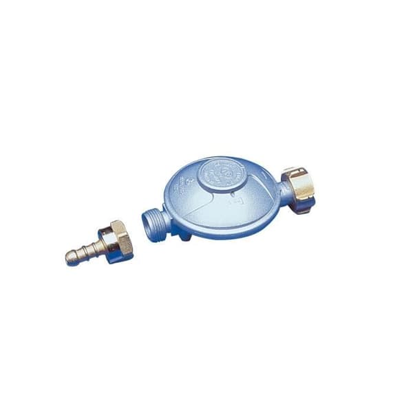 Butanregulator - DIPRA - NF + nippelanslutning 1,3kg/h - 28mbar - Flaskmutter