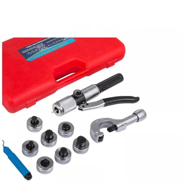 7-spak 10-28 mm manuell hydraulisk slangexpandersats, expanderande fogdesign