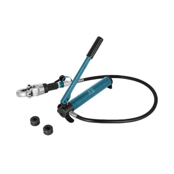 6 ton 15-28mm manuell Hydraulisk presstång med 4 käftar i olika storlekar, delat hydraulsystem, ergonomiskt handtag, lättanvänd, bred applikation