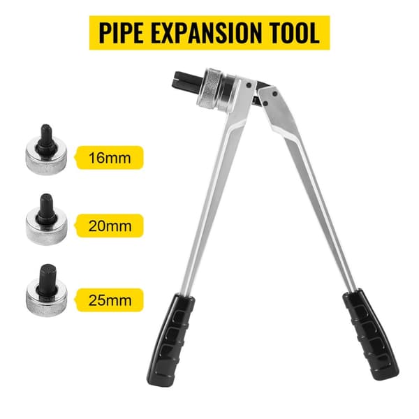 16-25mm portabel Pex-rörklämningsverktygssats med verktygslåda, effektiv pressning, arbetsbesparande design, bred applikation