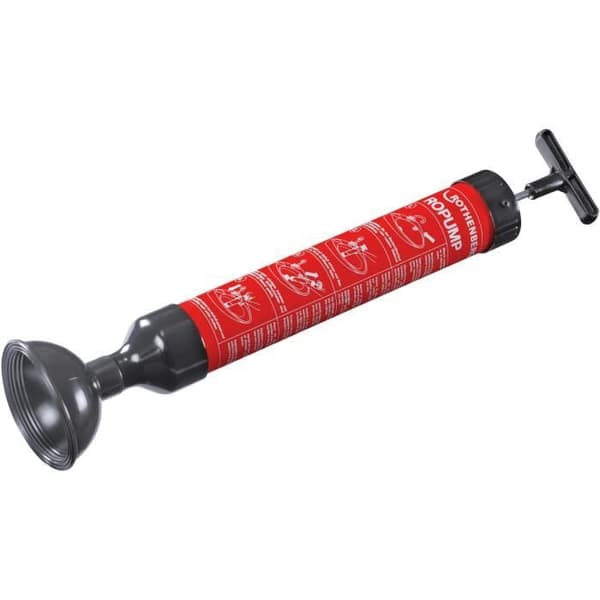 Avblockering - ROTHENBERGER - ROPOMPE I - Pumpavblockering genom sug och tryck - Röd