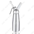 Miniatyrbild 1 av 4: TD® Professional Whipped Cream Whipper 500ml aluminium gräddskummare varm och kall pack 3 pip köksgräddskummare