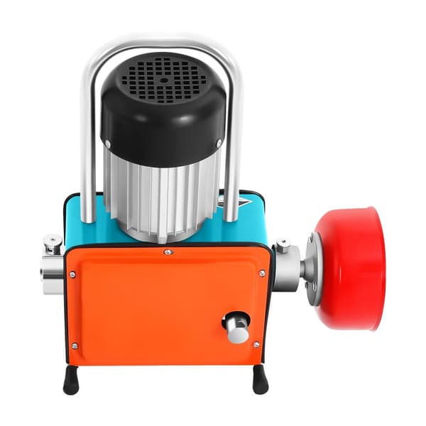 Viemärin puhdistuskone, 1000W teho, puhdistuksen nopeus 400r/min, sopii putken halkaisijalle 20-150mm,Oranssi-Sininen