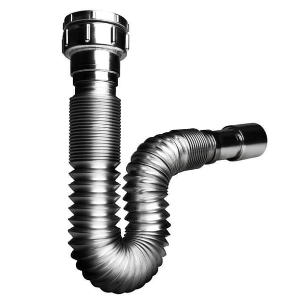 Sifon - Wirquin - Utdragbar anslutning D32-40 - Krom