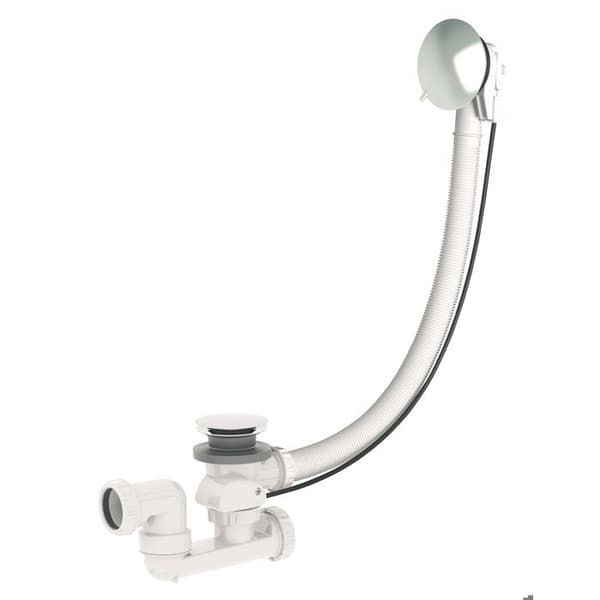 Automatisk badkarsavlopp med kabel 650mm - VALENTIN - 00 582000 000 00
