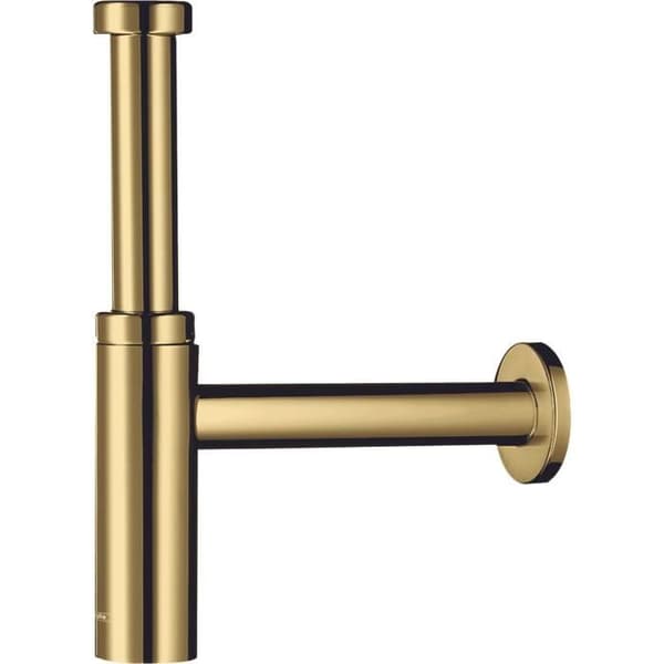 Sifon - HANSGROHE - Flowstar S - Utseende i polerat guld - Justeringsavstånd 60-165 mm - Vattenskydd 75 mm