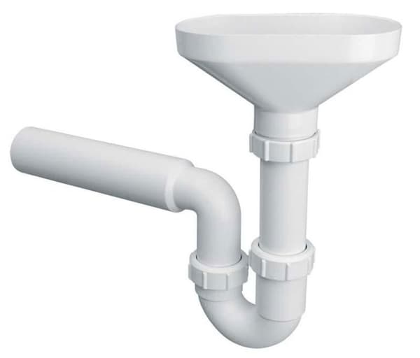 Siphon för vask - McAlpine lavabo-siphon - HC7-FUN - Siphon för panna 3/2x50mm ()
