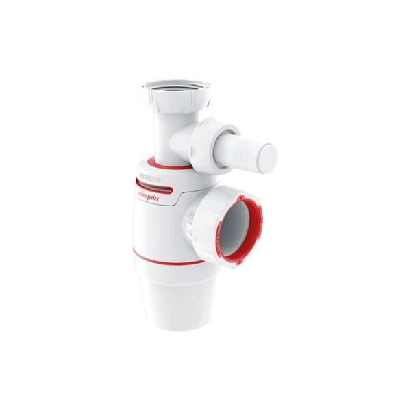 NEO AIR D40 Bi-insprutad vask sifon med tvättmaskinsuttag WIRQUIN 30722145